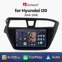 Junsun V1 AI Voice Wireless CarPlay Android Auto Radio for Hyundai I20 2014-2018 4G Car Multimedia GPS 2din autoradio