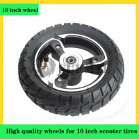 High Quality Tires with Aluminum Alloy Wheels for 10 Inch Scooter Tires 255x80/10x3.0/80/65-6