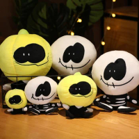 20/30cm Friday Night Funkin Plush Doll Spooky Month Skid and Pump Plush Toy Soft Stuffed Plushies Birthday Gift for Children