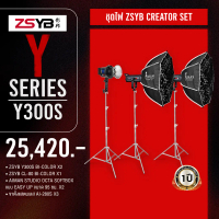 ZSYB Creator Set  ไฟกำลังสูงสำหรับถ่ายภาพถ่ายวิดีโอ และไลฟ์สด (ประกันศูนย์)