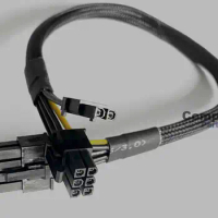 LODFIBER 6+2pin PCI-E VGA Power Supply Cable for EVGA SuperNOVA 1000 1300 1600 G2 80+ GOLD 50cm