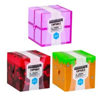 MINECRAFT CAPSULE BLIND BOX FIGURE MINECRAFT RANDOM SURPRISE MAINAN ANAK MAINAN KOLEKSI MINECRAFT OR
