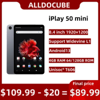 RU/ES Shipping Alldocube iPlay 50 Mini 8.4" Android13 Widevine L1 4GB RAM 64/128GB ROM Tablet Tiger T606 4000mAh Dual SIM 4G LTE