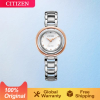 CITIZEN Original Japan Women's Watch Light Drive Eco-drive Quartz Sapphire Petite Dial Fashion Elega