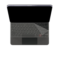 【ZIYA】Apple 11吋 iPad Air /11吋 Pro 第1234代/Air 第45代 巧控鍵盤保護膜(超透明TPU材質)