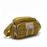 JIELSHI Naira DF1887-69 # Tas Selempang Wanita Kanvas Model Terbaru Simpel Berukuran Mini SL.350 Kun