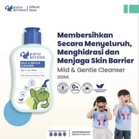 BIRTH BEYOND MILD AND GENTLE CLEANSER (TOP TO TOE WASH) 100ML -NEW PACKAGING