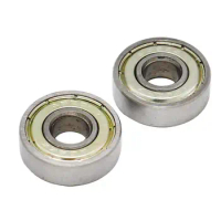 2 Pieces For 608ZZ Double Shielded Miniature High-carbon Steel Single Row 608ZZ ABEC-7 Deep Groove Ball Bearing 8*22*7 8x22x7 MM