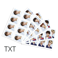 [READYSTOCK] Kpop Txt School ID PhotoCard Uniform Can't you see me Blue Hour Photo Card Album tomorr