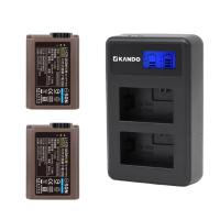 【Sidande 斯丹德】適用Sony NP-FW50 電池充電器組(USB充電式鋰電池二入+液晶雙槽充電器/相機專用)