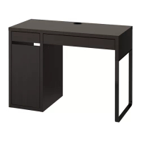 MICKE 書桌/工作桌, 黑棕色, 105 x 50 公分