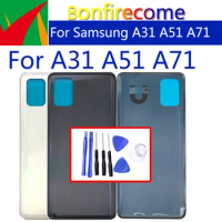 Battery Cover Rear Door Housing Case For Samsung Galaxy A31 A51 A71 Back Glass Cover
