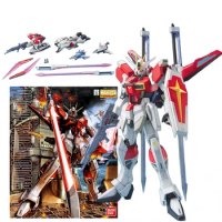 Bandai MG Sword Impulse Gundam 1/100 18Cm Gundam Seed Original Action Figure Model Kit Assemble Toy Birthday Gift Collection