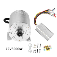 72V 3000W E-bike DC Motor Brushless Controller 50A for Electric Scooters DIY