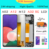 Pemasangan Digitzer Skrin Sentuh Paparan LCD, Untuk Samsung Galaxy A12 A125F A02 M02 A32 5G, Dengan 