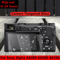 A6700 A6600 A6000 Camera 9H Hardness Tempered Glass Screen Protector for Sony Alpha A6400 A6500 A6300 Protective Film Cover