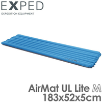 【Exped 瑞士 AirMat UL Lite M 睡墊《藍色》】69588/登山露營/充氣睡墊/單車環島/露營/自助旅行