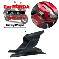 For HONDA ADV160 adv160 2022-2023 Motorcycle Accessories Winglet Side Spoiler Side Wind ABS Front Fairing Protector Wing Cover