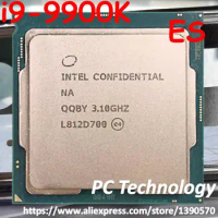 Intel Core i9-9900K Processor ES/QS CPU QQBY 8-cores 16-threads i9 9900K 3.1GHz 16MB 95W LGA1151 fre