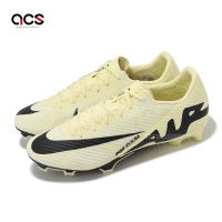 Nike 足球鞋 Zoom Vapor 15 Academy FG/MG 男鞋 黃 黑 草地 DJ5631-700
