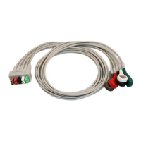 EKG / ECG Cable Compatible for Mindray Drager Siemens monitor - 5 leads