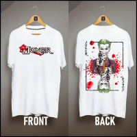 Fashion DC Joker Summer New Print Short-sleeved Movie Joker Pattern T-shirt Fashion Casual Short