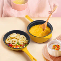 Enamel Cast Iron Pots Uncoated Baby Complementary Food Pot Baby Fried Integrated Household Cooking Milk Pots Instant Noodle Pot