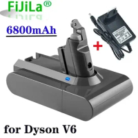 21.6V 12800mAh Li-Ion Battery For Dyson V6 DC58 DC59 DC61 DC62 SV09 SV07 SV03 965874-02 Battery Vacuum Cleaner