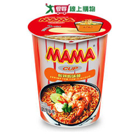 泰國MAMA麵酸辣蝦味杯麵60G【愛買】