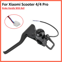 Durable Brake Lever Bell Waterproof Brake Handle With Horn For Xiaomi 4 Electric Scooter Mi4/4 Pro E Scooter Parts Accessories