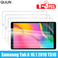 3Pcs Tempered Glass Screen Protector for Samsung Galaxy Tab A 10.1 2019 SM-T510 SM-T515 Bubble Free Protective Film