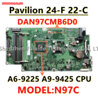 DAN97CMB6D0 DAN97CMB6E0 MODEL: N97C For HP 24-F 22-F038LA AIO Motherboard Motherboard A6-9225 A9-9425 CPU L03378-002 L03378-602