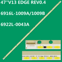 5PCS 597MMLED Strip 66lamps 47"V13 EDGE REV0.4 3D47A4000IC KDL-47R500A 47E600F 47E615L 47E83RE 47E60