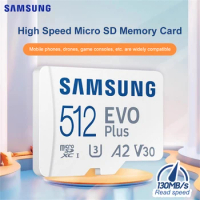 SAMSUNG EVO Plus Micro SD Card LOT 128GB 64GB 512GB 256GB Micro SD Pro Plus Flash Memory Card SD Memory U1 U3 4K Microsd TF Card