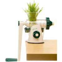 Wheatgrass &amp; Leafy Green Manual Juicer | Easy-to-Clean Cold Press Juicer | Original Since 2004 - Masticating Technology