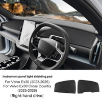 For VOLVO EX30 EX-30 2023 2024 2025 Instrument Panel Shading Pad Anti Slip Anti UV Mat Dashboard Cov