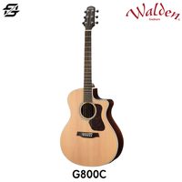 【非凡樂器】Walden G800C/木吉他/GA桶身/公司貨