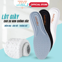 Lót Giày Thể Thao Cao Su Non NamNữ Cao Cấp Chính Hãng MINSU M2355, Khử Mùi,Khoáng Khí, Ngăn Vi Khuẩn