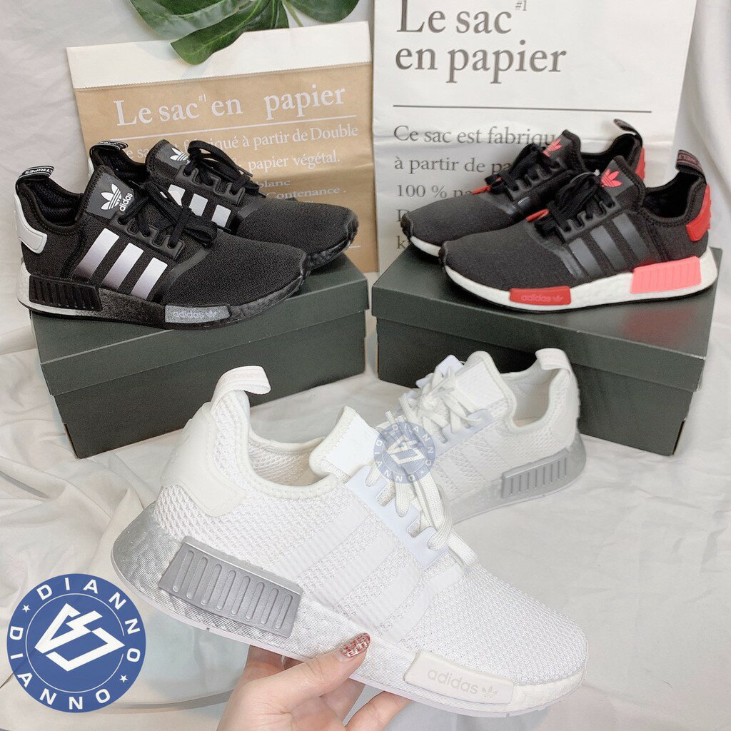 Adidas nmd store amarillas blancas