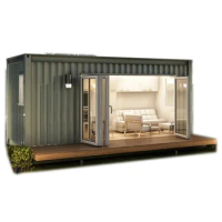 1New Spliced Prefabricated House 20ft 40ft Modular House Shipping Container House