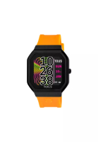 TOUS TOUS B-Connect Smartwatch with Orange Silicone Strap