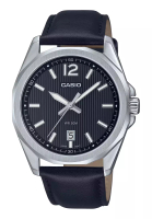 CASIO Casio Leather Dress Watch (MTP-E725L-1A)