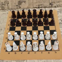Large Strange Chess Set Folding Family Silver Gold Chess Pieces Pawn  Tabuleiro De Xadrez Profissional Sexy Society Games - AliExpress