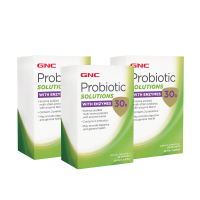 【GNC 健安喜】益酵菌30B 30包/盒x3入組(益生菌+酵素/三效消化道調理配方/調節生理順暢有感)