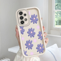 สำหรับ Samsung Galaxy A33 5G เคส เคสซัมซุง เคสโทรศัพท์ Flower Case T31470