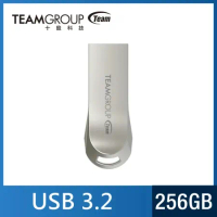 TEAM 十銓C222 256GB USB3.2精鋅碟 金屬隨身碟 (防水+防塵+終身保固)