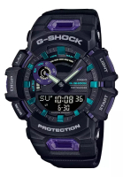 G-SHOCK CASIO 卡西歐 G-SHOCK 藍牙連線 健身運動雙顯腕錶 (GBA-900-1A6)