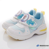 日本月星Moonstar童鞋-冰雪奇緣電燈2E系列1303白(17-19cm中小童段)櫻桃家