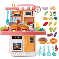 兒童過家家廚房玩具女孩男孩寶寶水果蔬菜切切樂仿真廚具做飯套裝