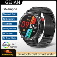 GEJIAN Sport Watches for Men IP68 Waterproof C22 Smartwatch 4G ROM Support Connect Headset Smart Watch 400mah 7days Battery Life